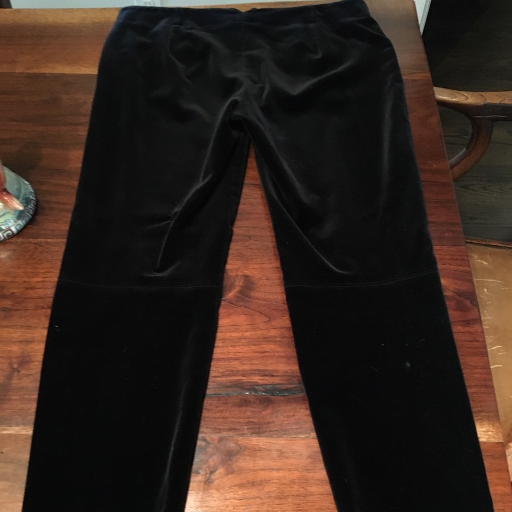 Ralph Lauren black velvet pants size 6